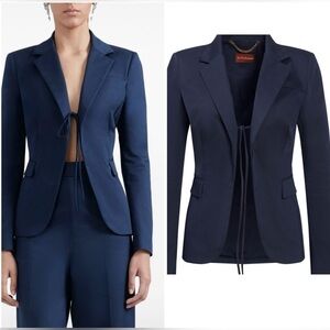 Altuzarra Gardner notched-lapels blazer blueberry blue NWT